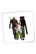 Mousepad Gaming Ben 10 Watch Minecraft Enderman Witcher Gerald Sword, 21x19 cm