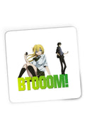 Mousepad Gaming Btooom! Sakamoto Psichological Anime Shounen Manga Cosplay, 21x19 cm