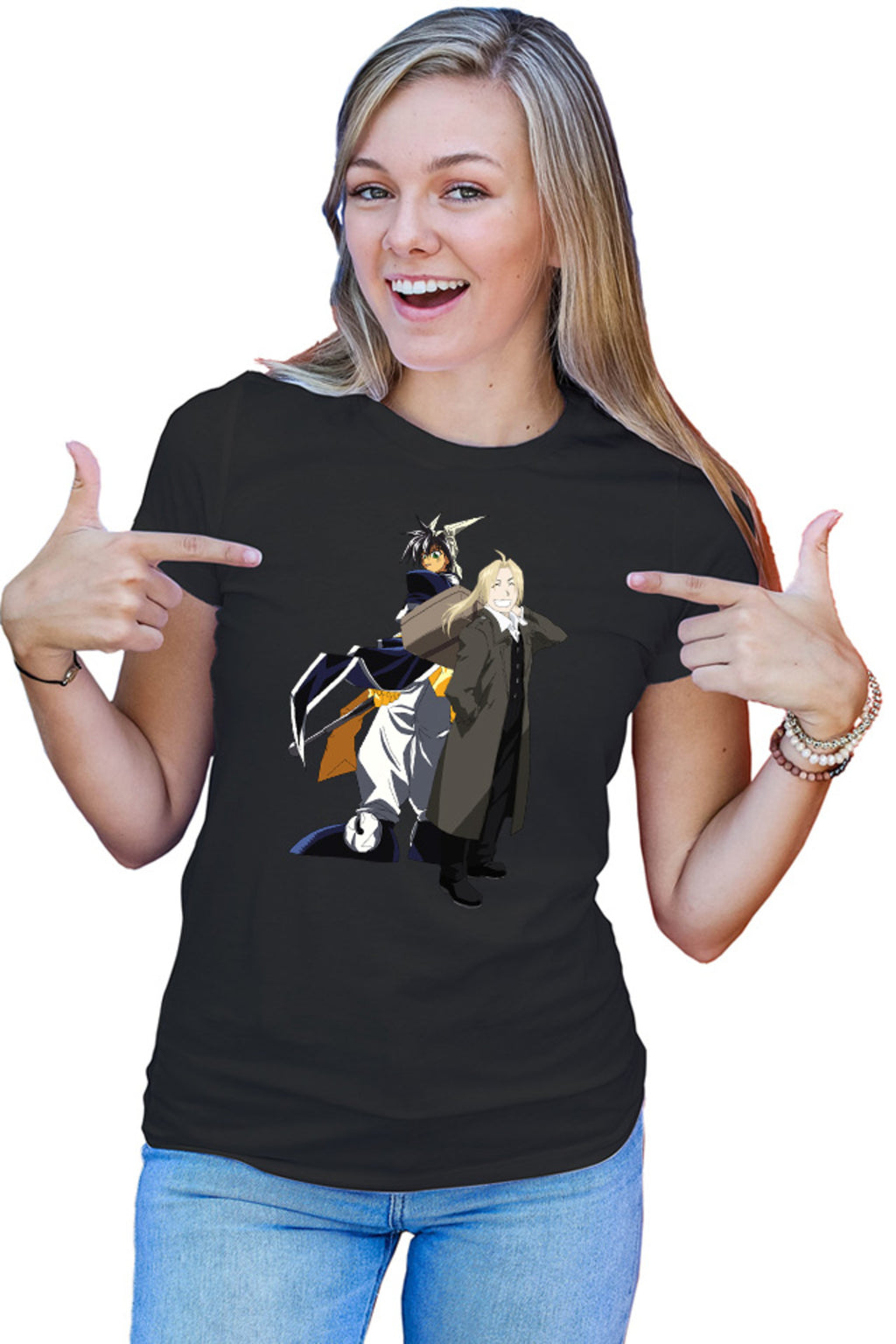 Tricou dama Hoshin Engi Taikoubou Edward Full Metal Alchemist Magic God Alchemy