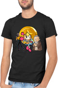 Tricou barbati Bomberman Obi Kenobi Star Trek Gold