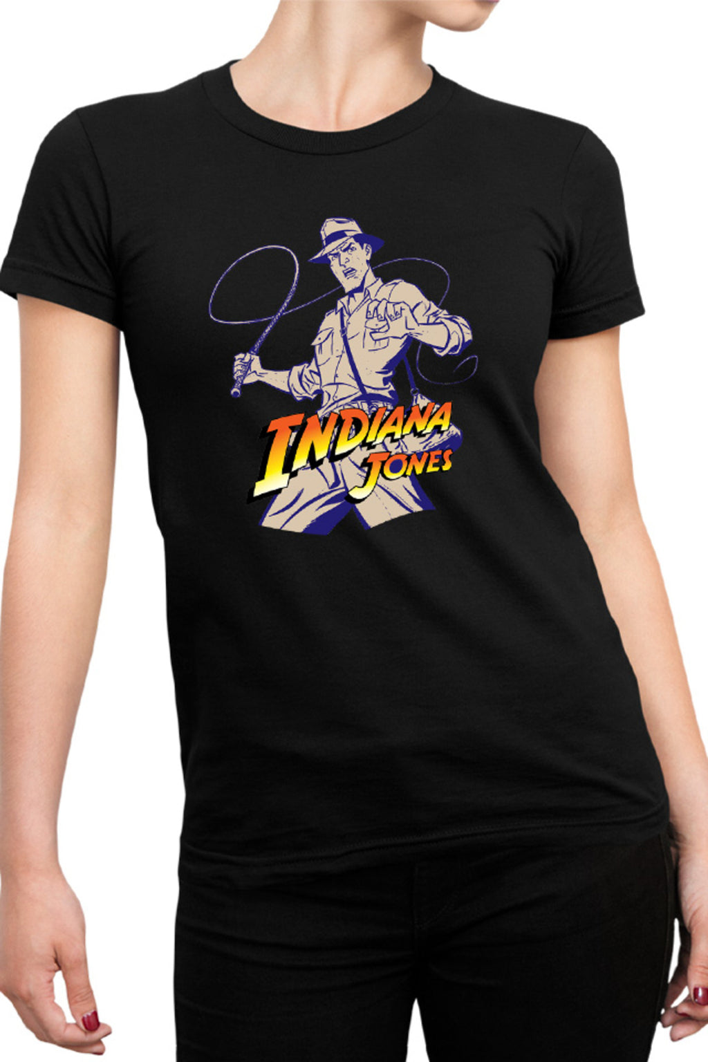 Tricou dama Indiana Jones American Dr. Henry Walton Archaeology