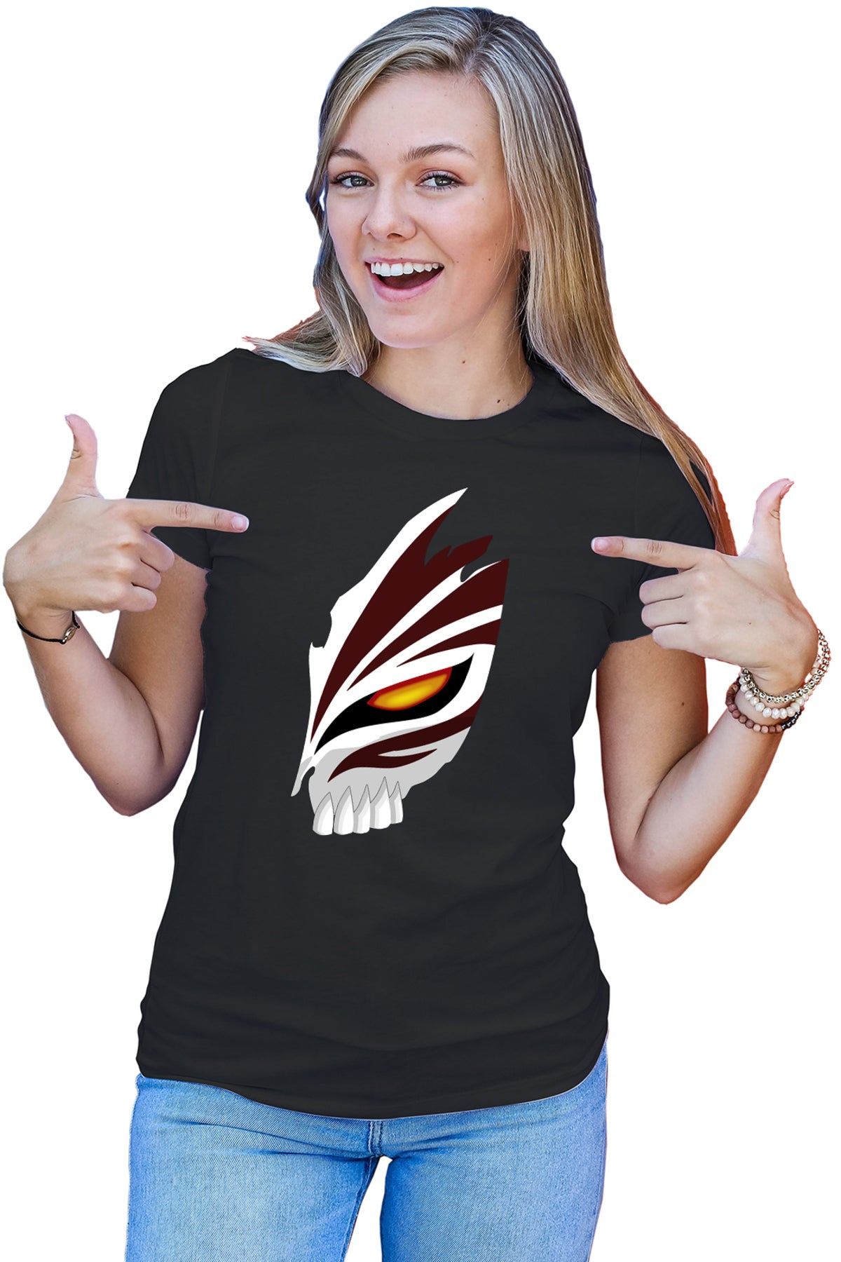 Tricou dama Bleach Hallow Mask Ichigo Kurosaki