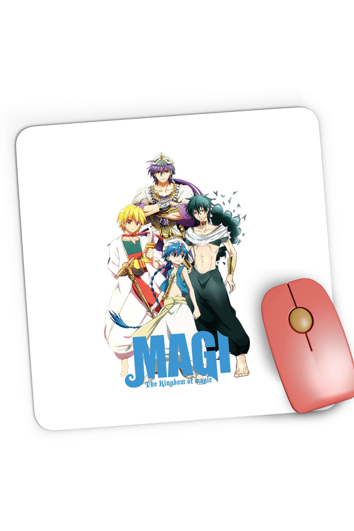 Mousepad Gaming Magi The Labyrinth of Magic Fantasy Anime Manga, 21x19 cm