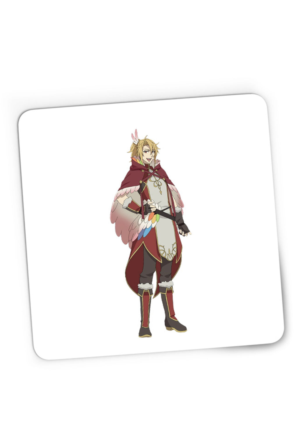 Mousepad Gaming Rising of the Shield Hero Motoyasu Polearm Weapon Otaku Knight, 21x19 cm