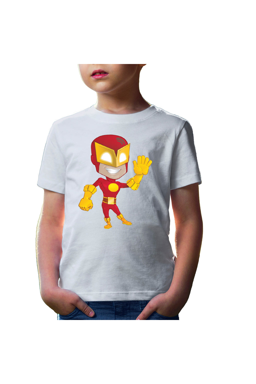 Tricou copii The Flash Superhero Cartoon Comics