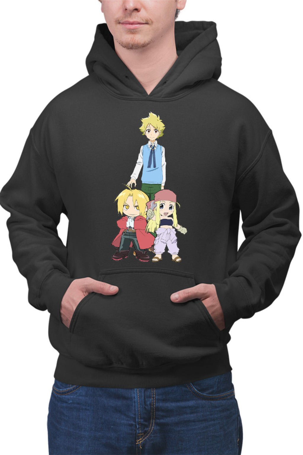 Hanorac barbati Muhyo Roji Kusano Jirou FMA Edward Lucy Exorcist Otaku
