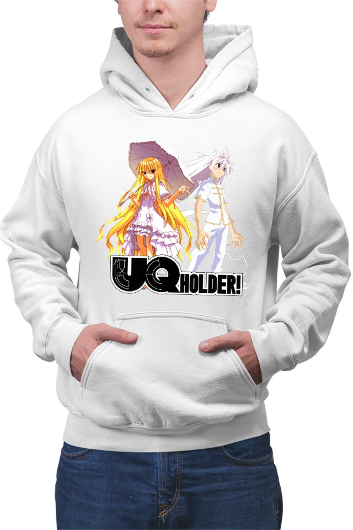 Hanorac barbati UQ Holder Holder Negi McDowell Monster Animeeater