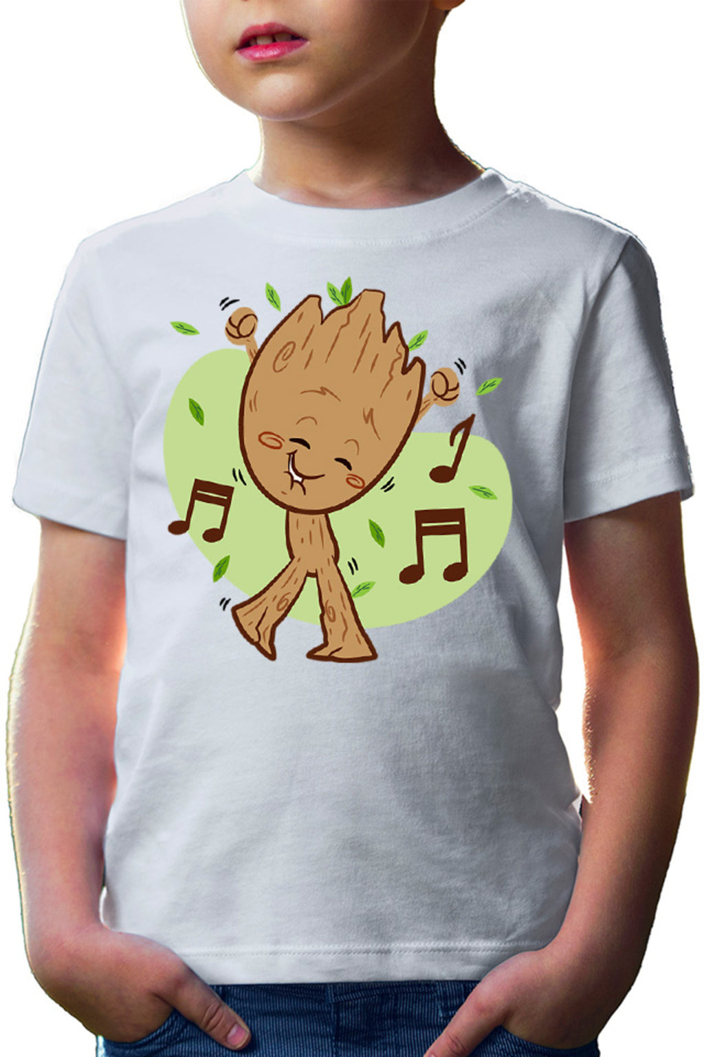 Tricou copii Baby Groot Music Love Dance Marvel
