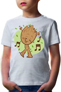 Tricou copii Baby Groot Music Love Dance Marvel