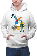 Hanorac barbati Donald Duck Minecraft Chicken Ben10 Alien Watch Pixel