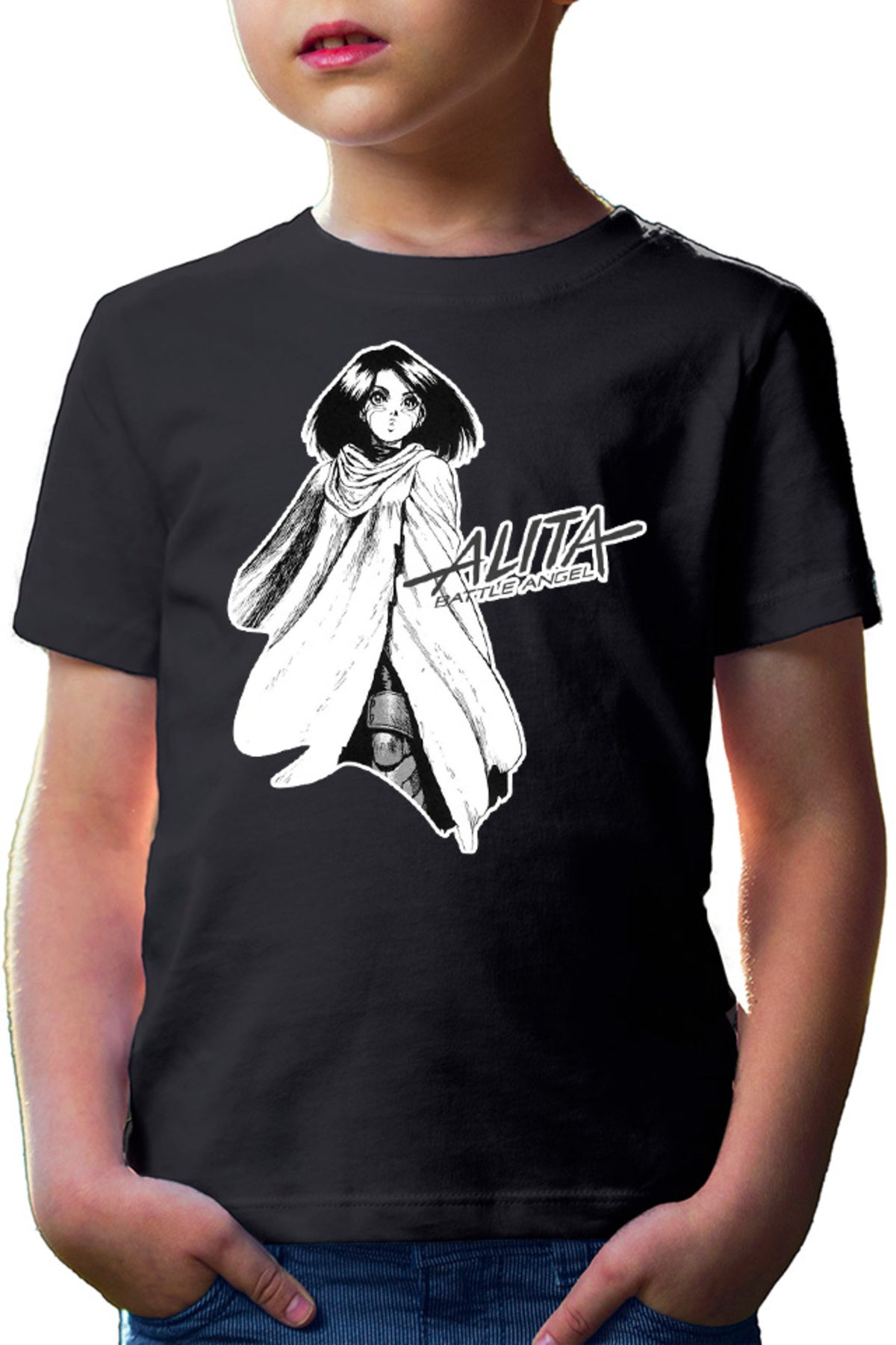 Tricou copii Battle Angel Alita Gally Cyborg Deseneanime