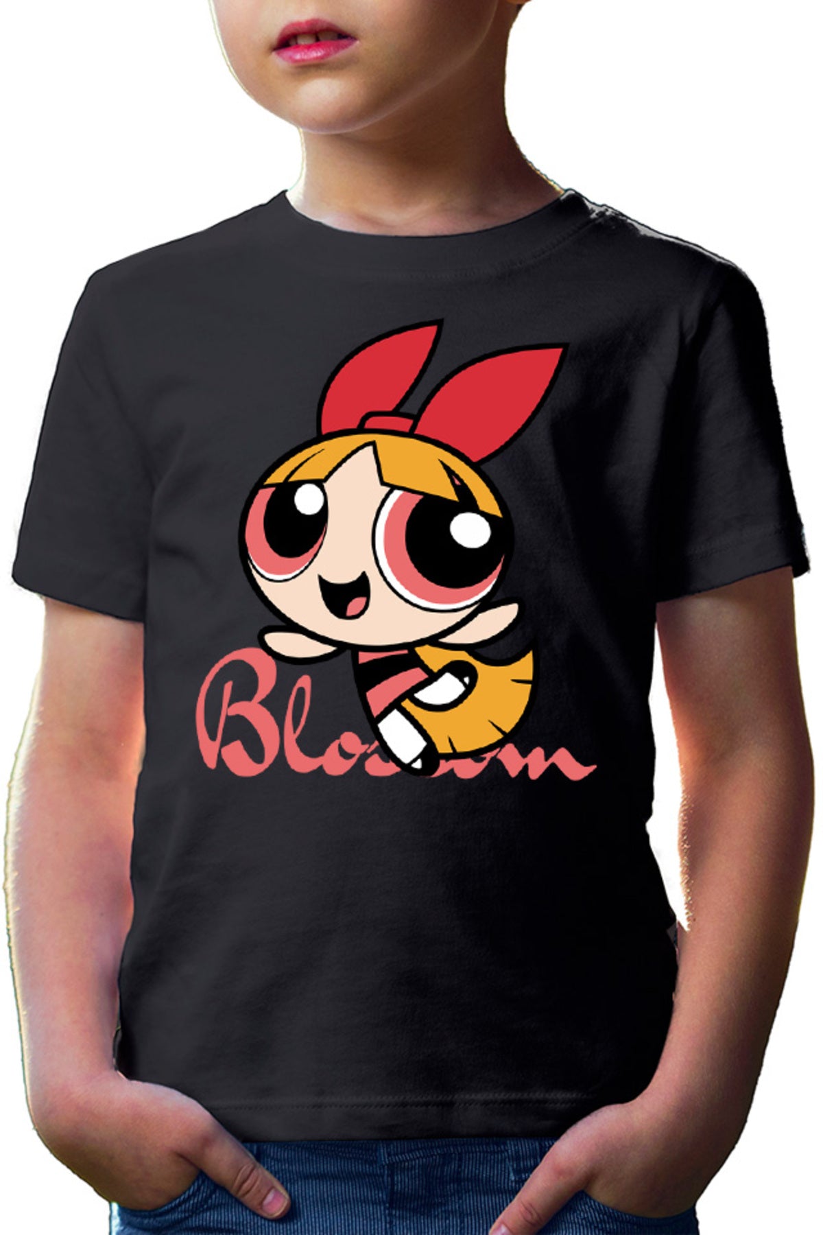 Tricou copii The Powerpuff Girls Blossom Desene Animate