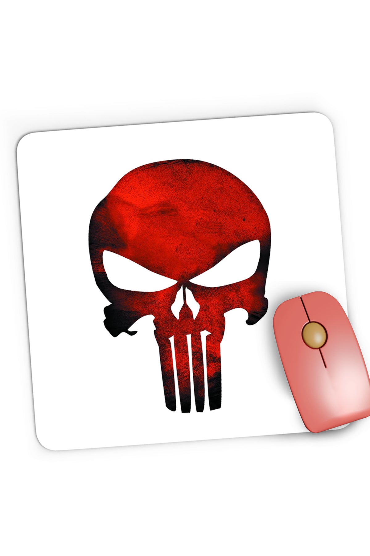 Mousepad Gaming Predator Punisher Skull Craniu Daredevil, 21x19 cm