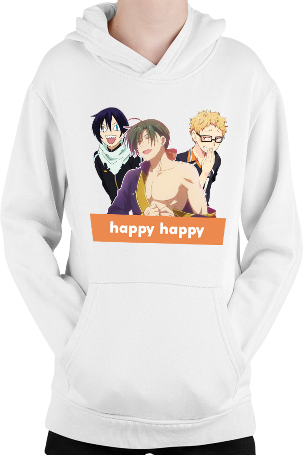 Hanorac copii Yona of the Dawn Jae Ha Yato Noragami Kei Troll Happy