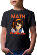 Tricou copii Haruhi Suzumiya Math Classroom Anime Comedy Highschool