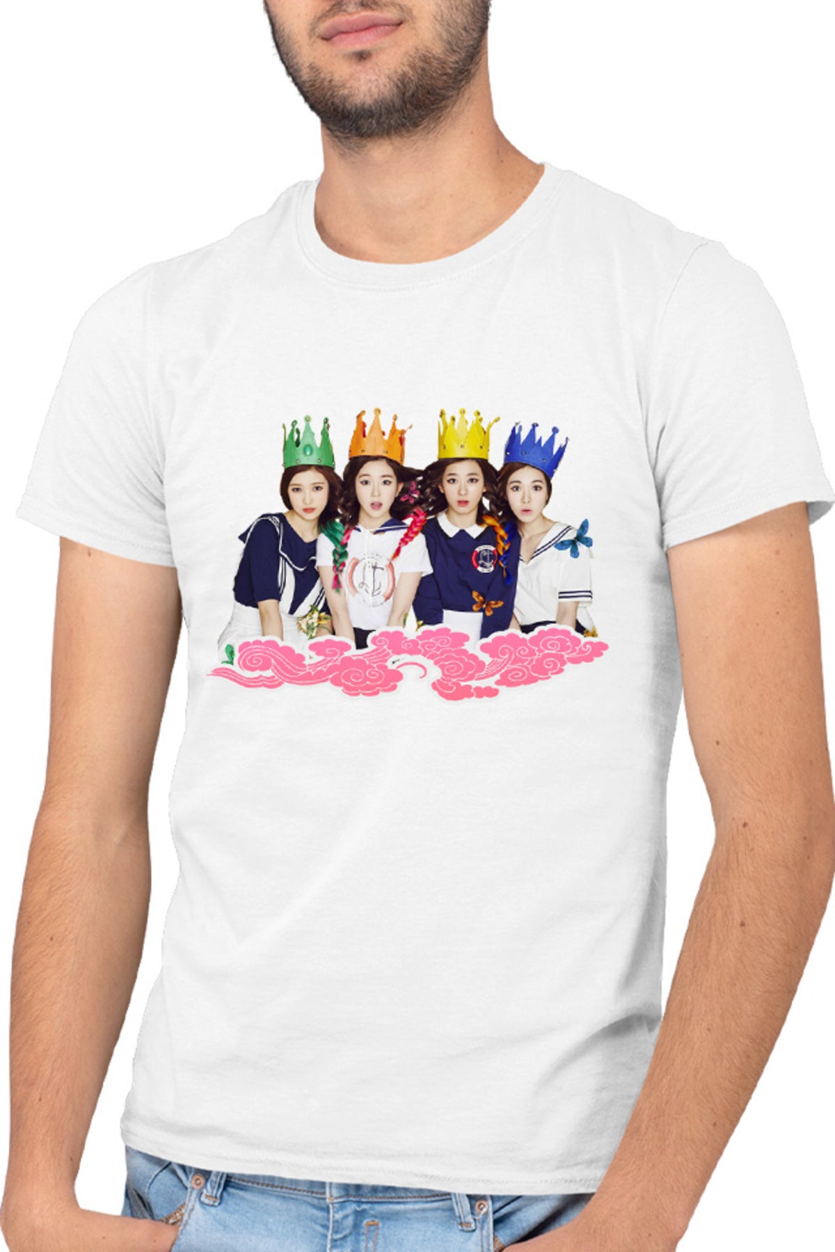 Tricou barbati Red Velvet K-Pop Happiness Seulgi Bae Irene Yeri