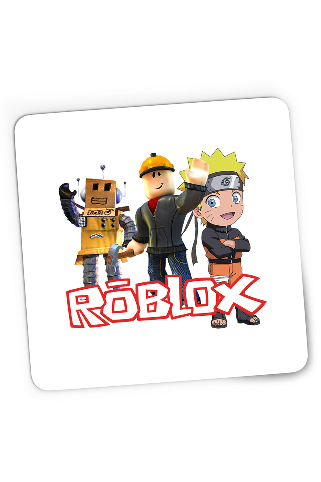 Mousepad Gaming Roblox Naruto Studio Home Platforme, 21x19 cm