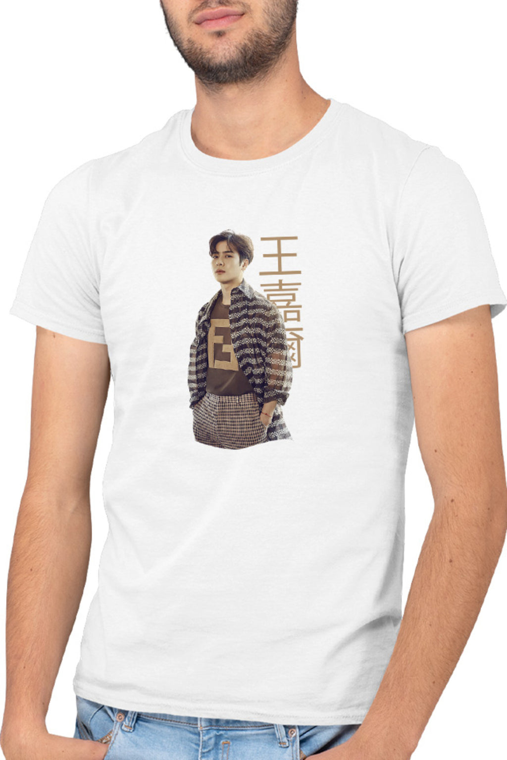 Tricou barbati Got7 Jackson Wang Idol K-pop Music Dance Host