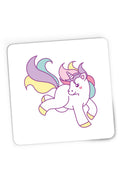 Mousepad Gaming Unicorn Squad Happy Beautiful Rainbow, 21x19 cm