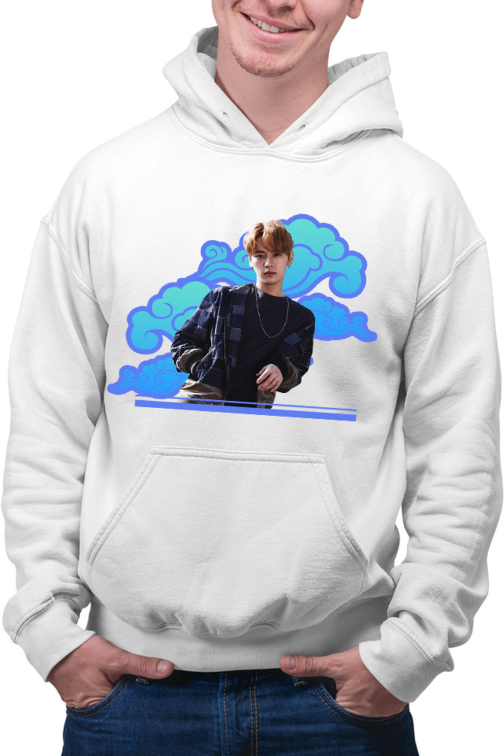 Hanorac barbati Stray Kids Casual Seungmin Idol Concert Music Feels