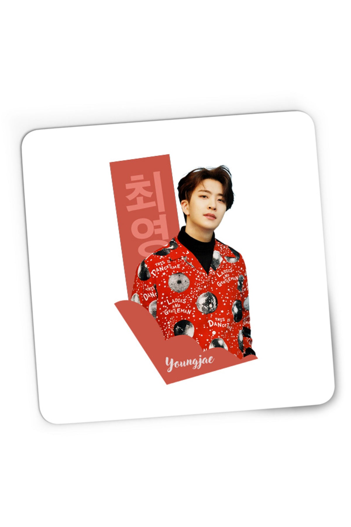 Mousepad Gaming Got7 Youngjae Straight Up To The Moon Song Vocalist Leader, 21x19 cm