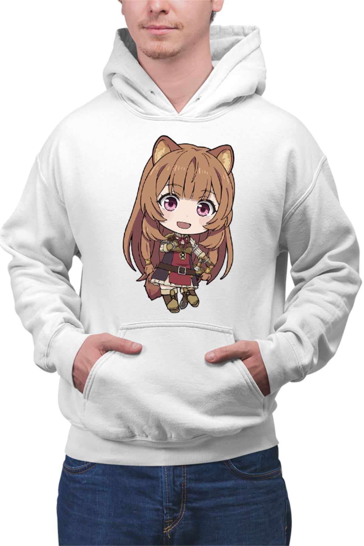 Hanorac barbati Rising of the Shield Hero Raphtalia Furry Best Waifu Animeuri