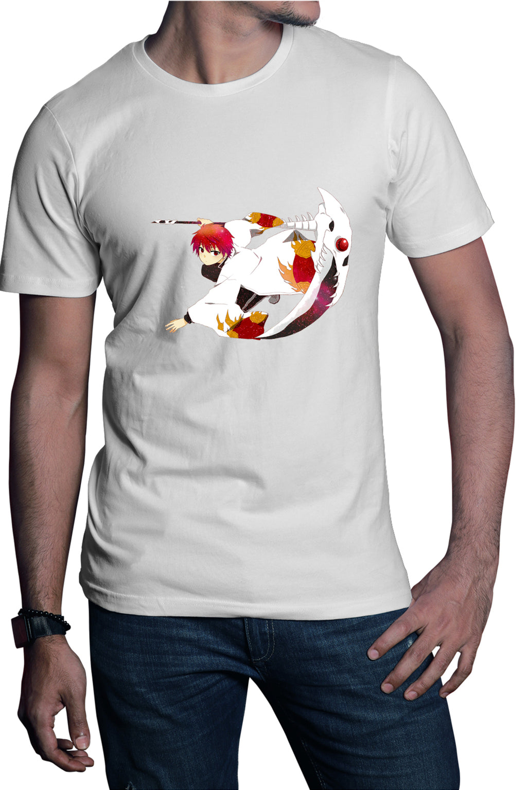 Tricou barbati Rin-ne Rinne Rokudo Shonen Anime Manga