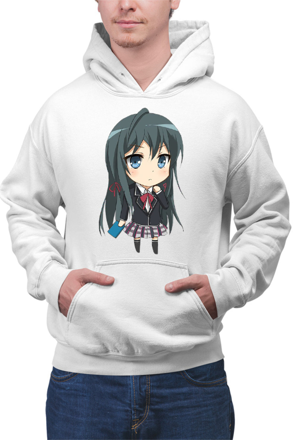 Hanorac barbati OreGairu Yukino Scoala Anime Manga Love