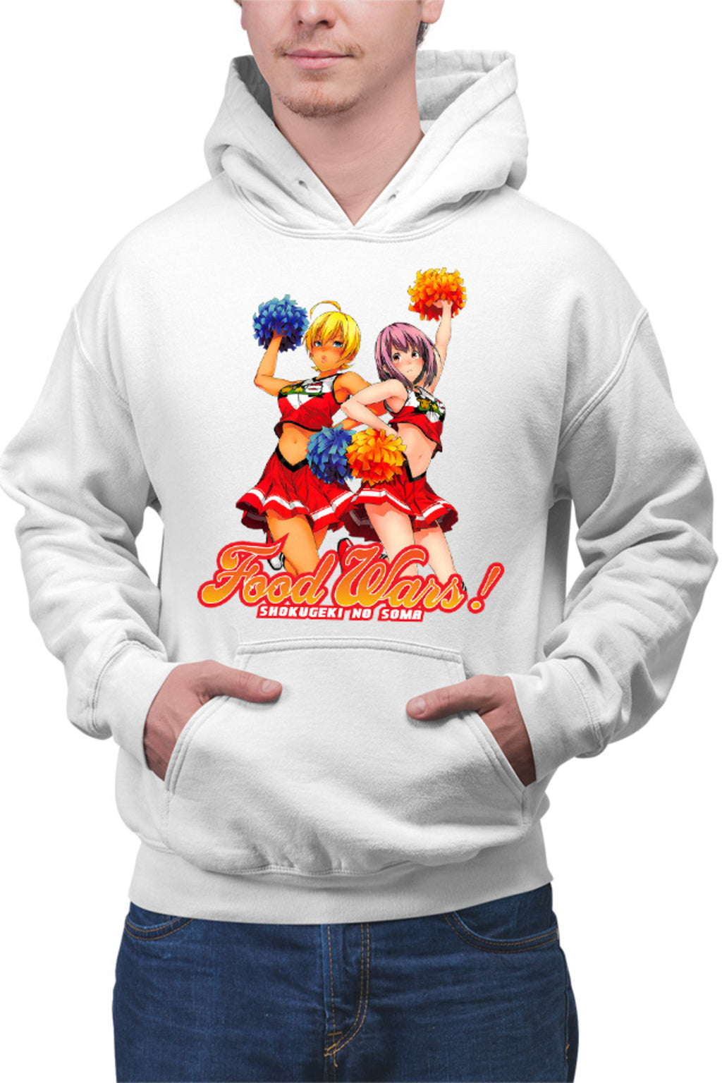 Hanorac barbati Food Wars Hisato Miko School Anime Energy