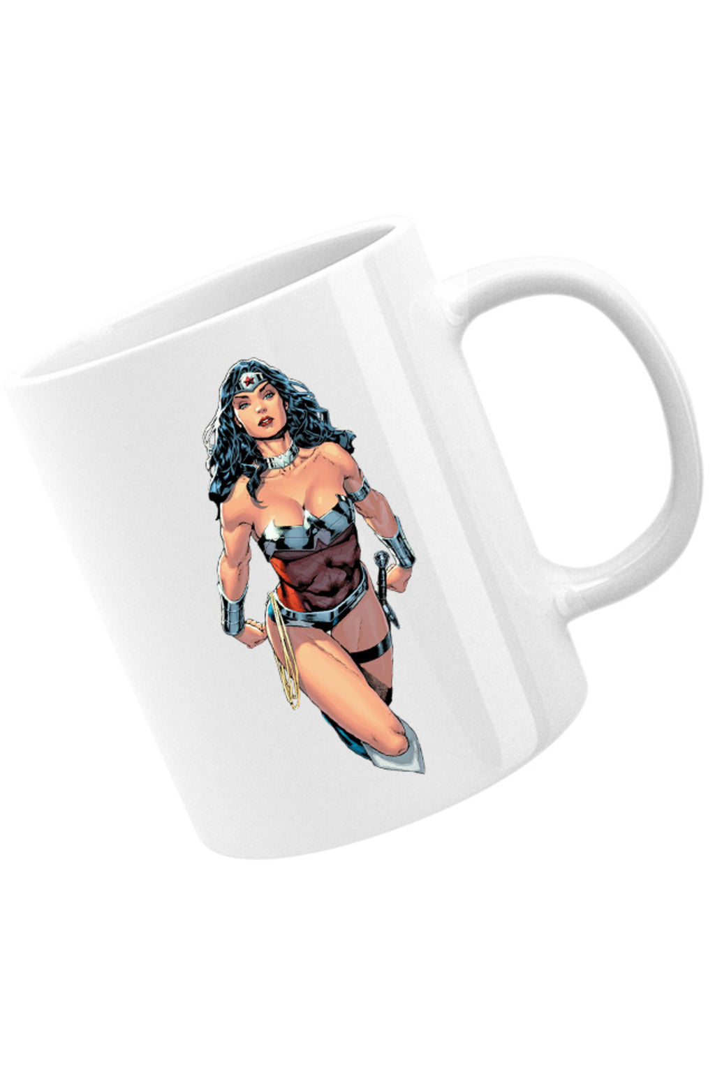 Cana Wonder Woman Diana Princess Ares God of Fight Superheroine, alba, 330 ml