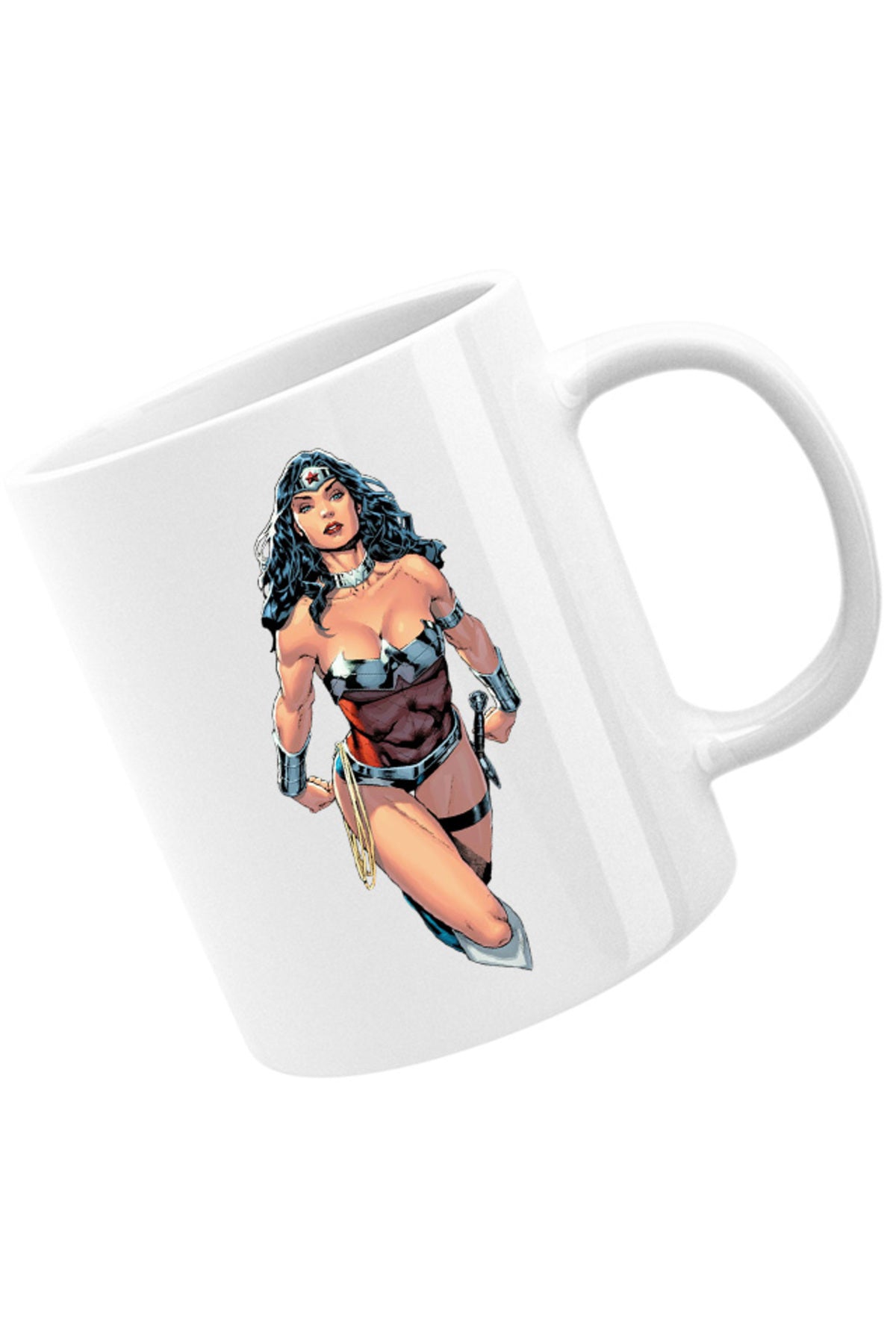 Cana Wonder Woman Diana Princess Ares God of Fight Superheroine, alba, 330 ml