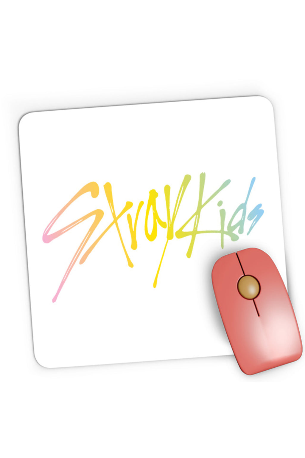 Mousepad Gaming Stray Kids Logo K-Pop Korea Sing Idol Group, 21x19 cm