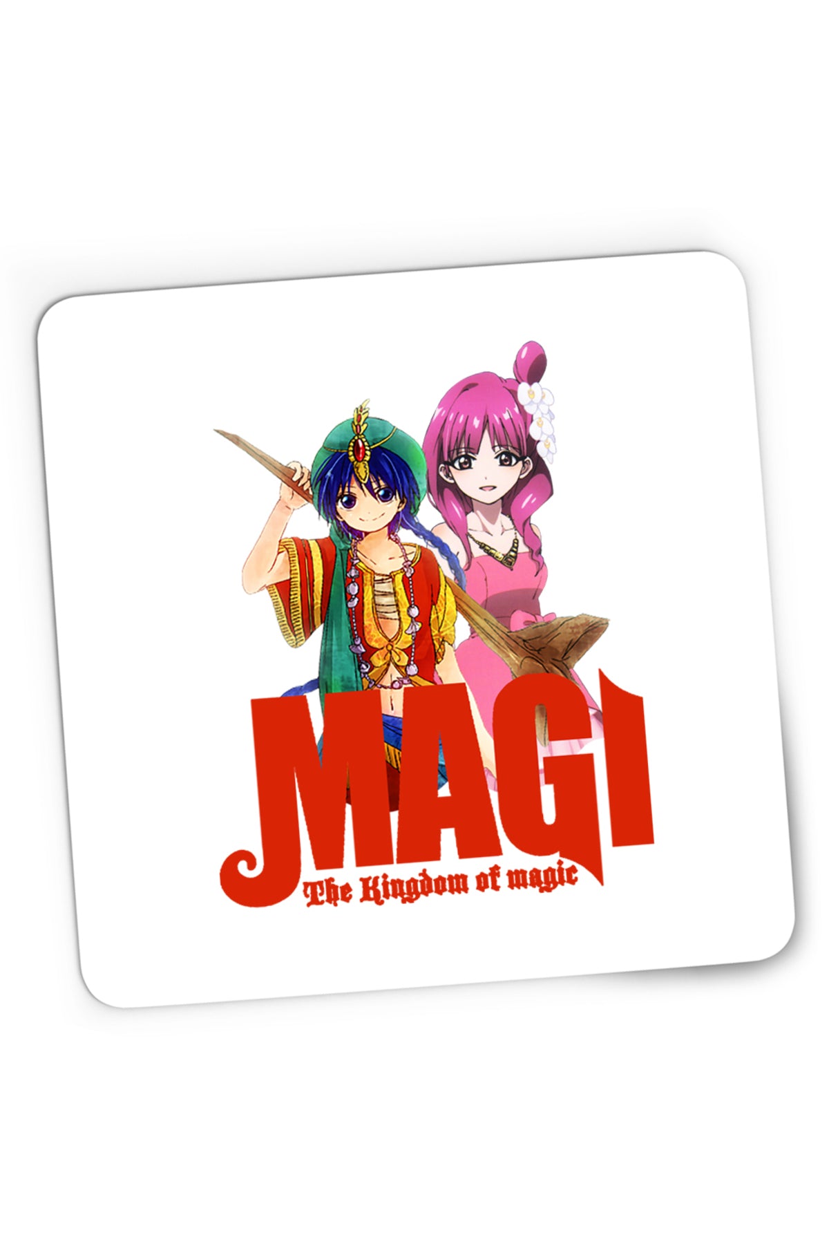 Mousepad Gaming Magi The Labyrinth of Magic Morgiana Alladin Party Costume, 21x19 cm
