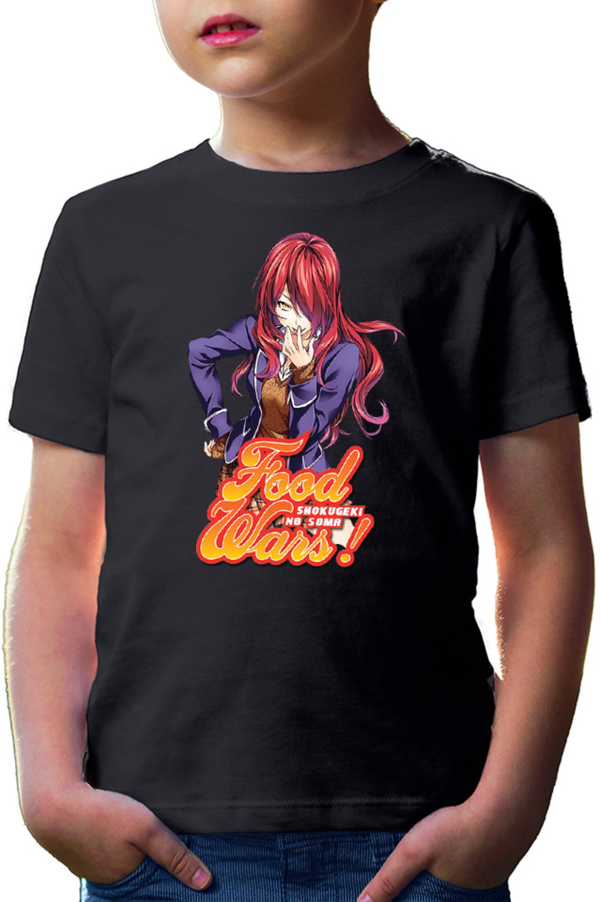 Tricou copii Food Wars Kobayashi Rindou School Uniform