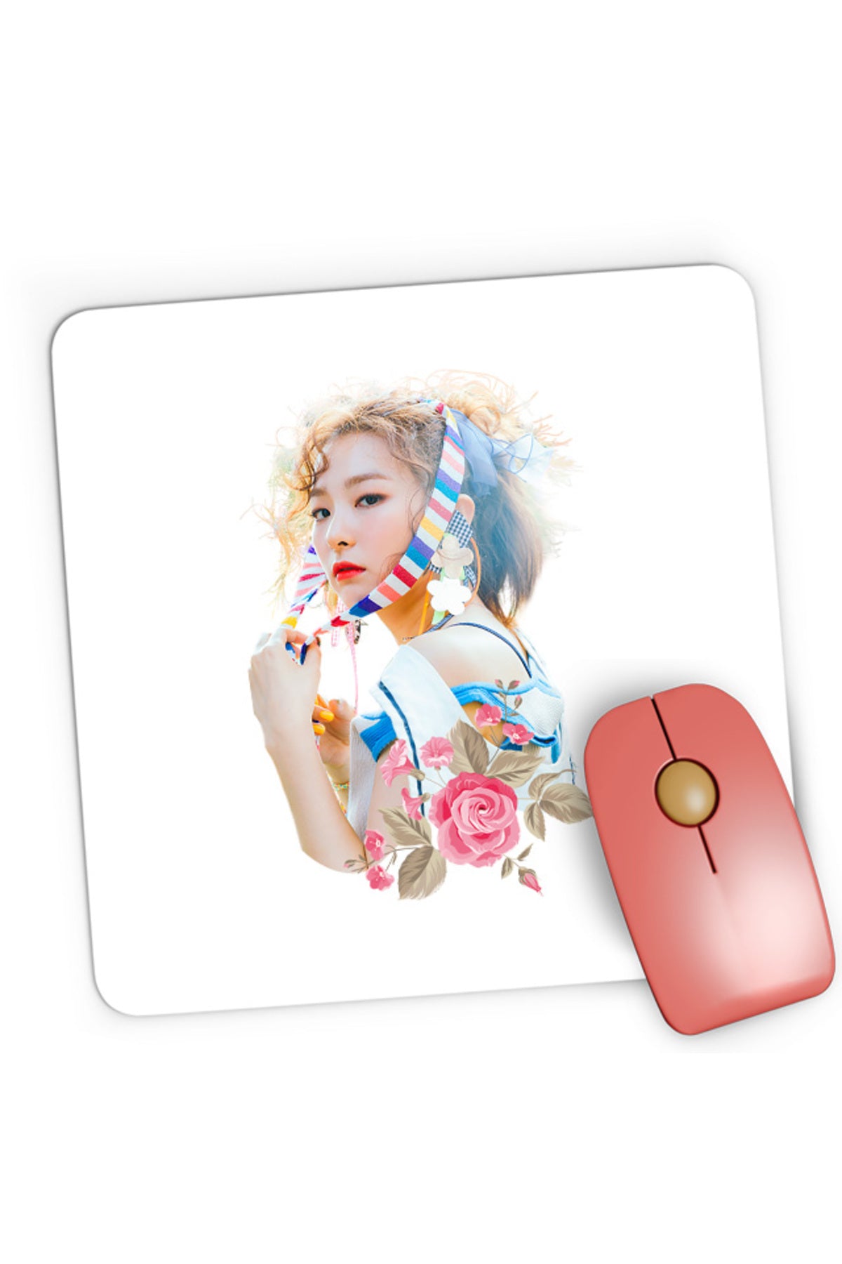 Mousepad Gaming Red Velvet Rapper Dancers Voice Stunning Concert, 21x19 cm