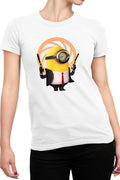 Tricou dama James Bond Minions Funny Animation
