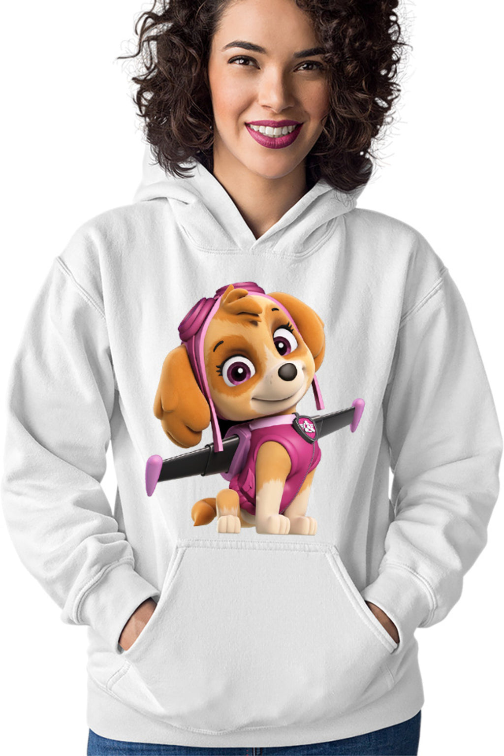 Hanorac dama Paw Patrol Skye Illustration Cockapoo Puppy
