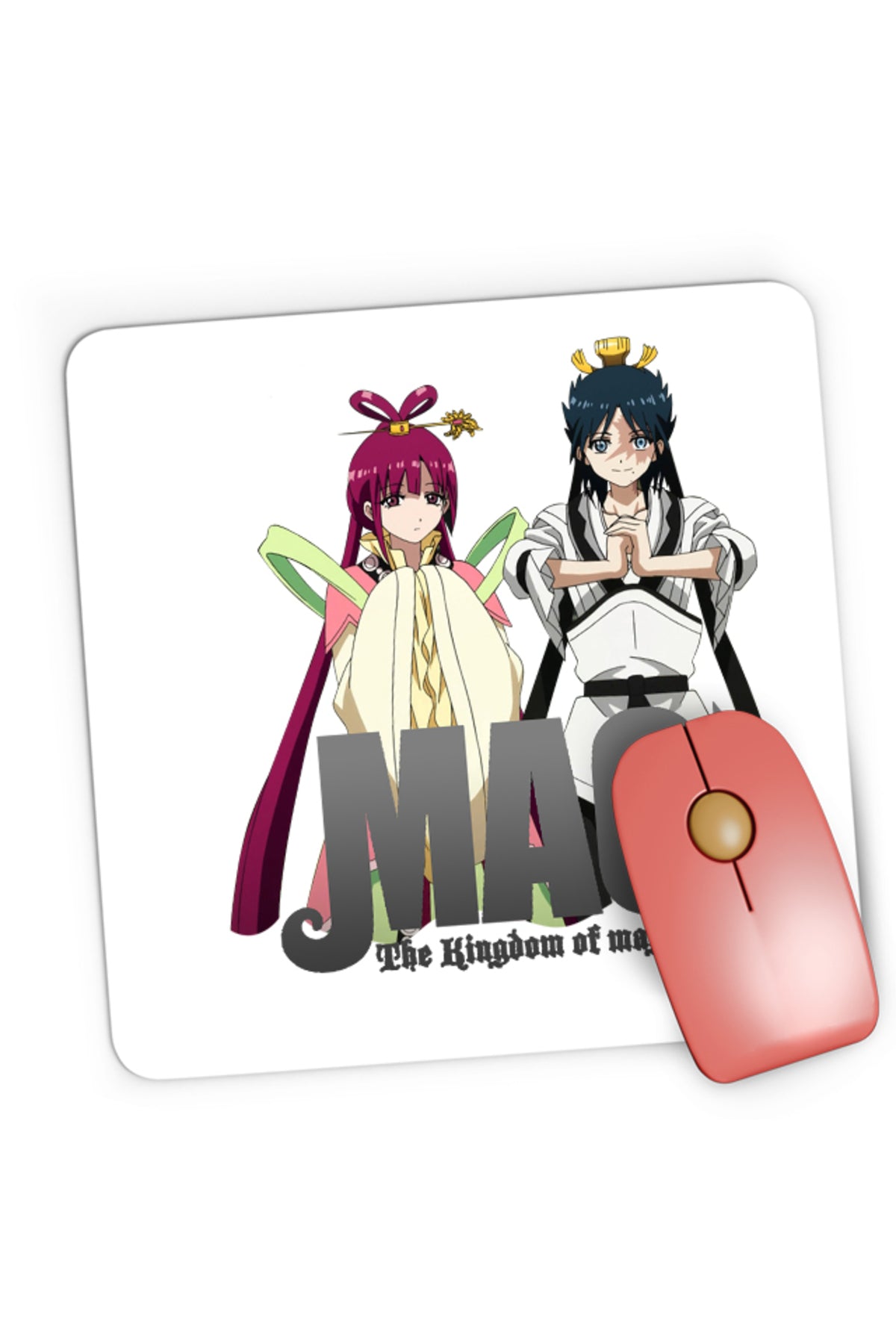 Mousepad Gaming Magi The Labyrinth of Magic Group Photo Kou Empire Hakuryuu, 21x19 cm