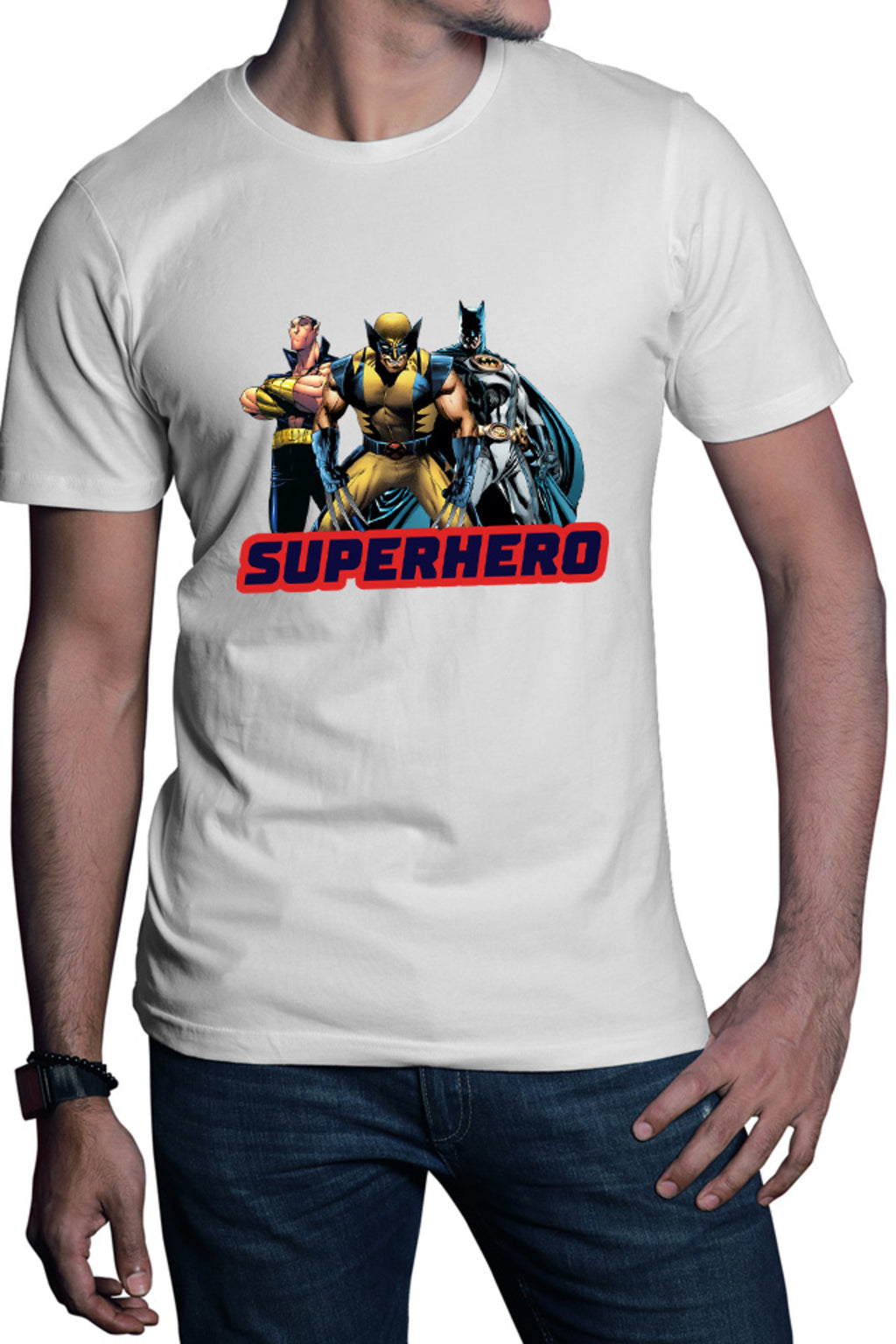 Tricou barbati Wolverine X-MEN Avengers Batman Team