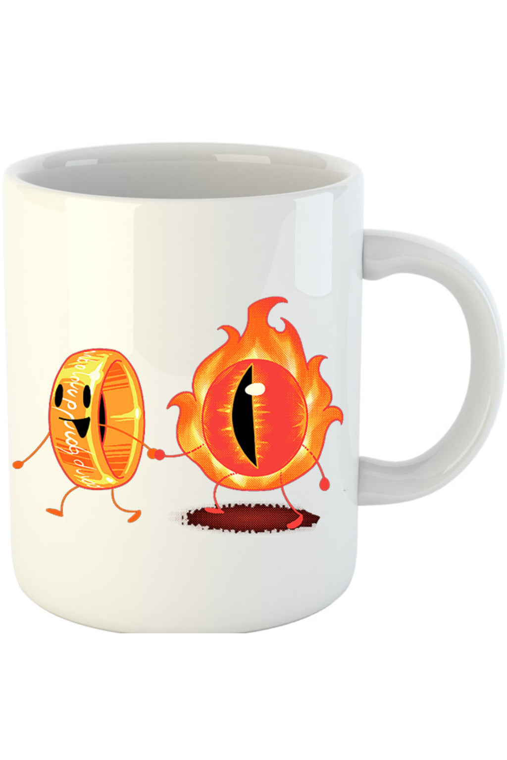 Cana Lord of the Rings Eye Cute Illustration Friends Drama, alba, 330 ml