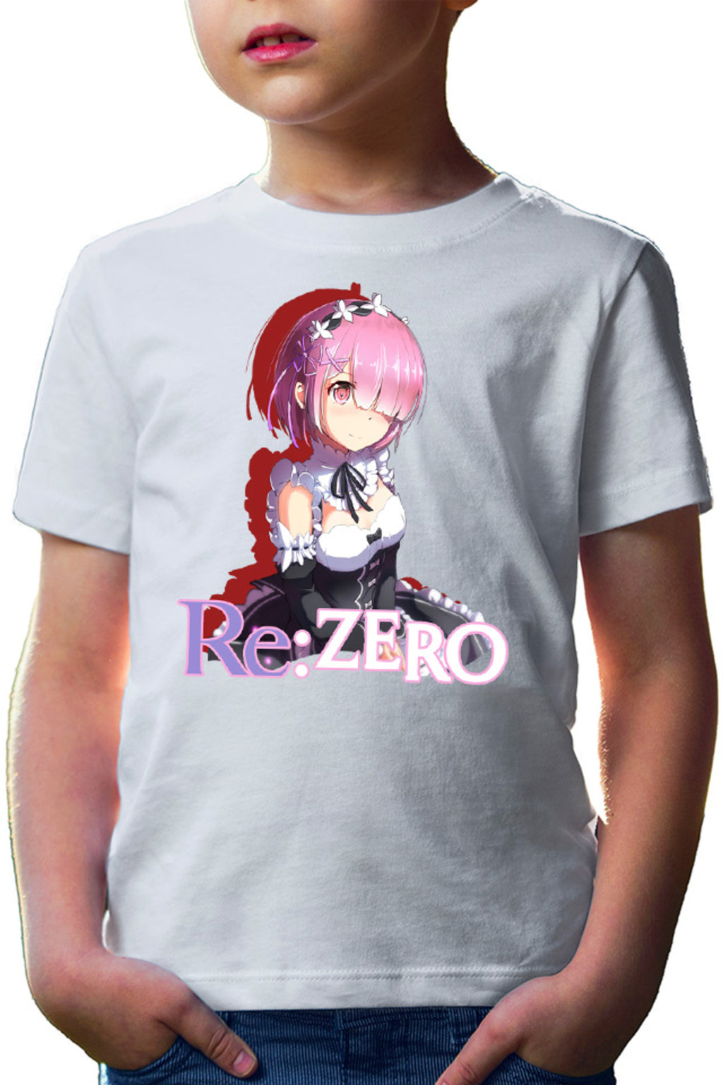 Tricou copii Re Zero RAM Maiden Strongest Sister Demon Otaku Japan