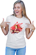 Tricou dama Rurouni Kenshin Brush Meiji Swordsman Romantic Story