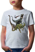 Tricou copii Jurassic Park Dinossaurs Fly Terrestrial Dangerous