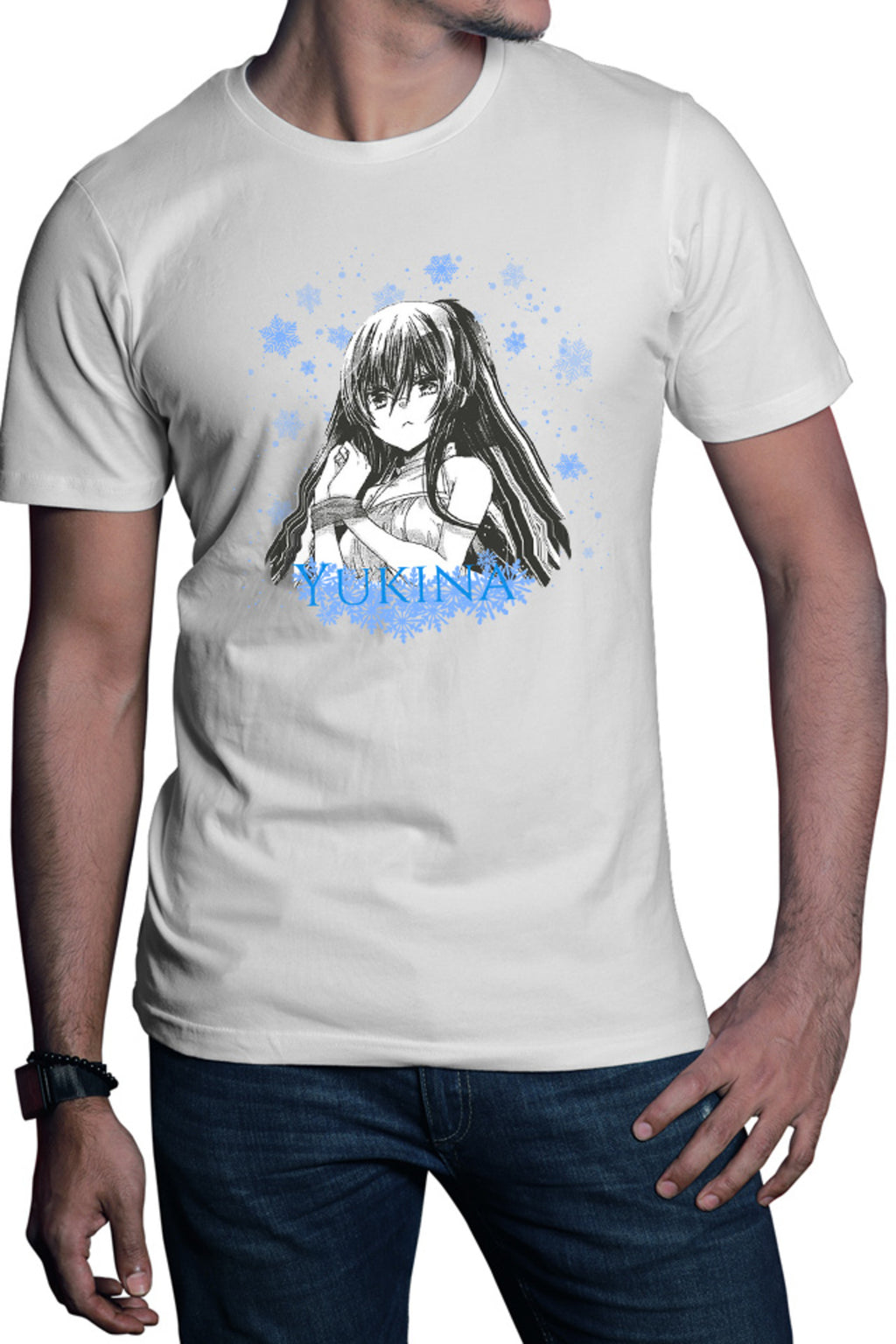 Tricou barbati Missions of Love Yukina Snow Tied Love Conflict Shoujo Moe