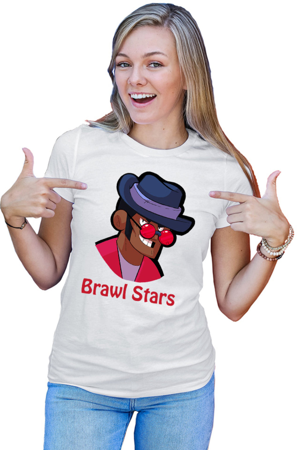 Tricou dama Brawl Stars Legendary Class Super Strong
