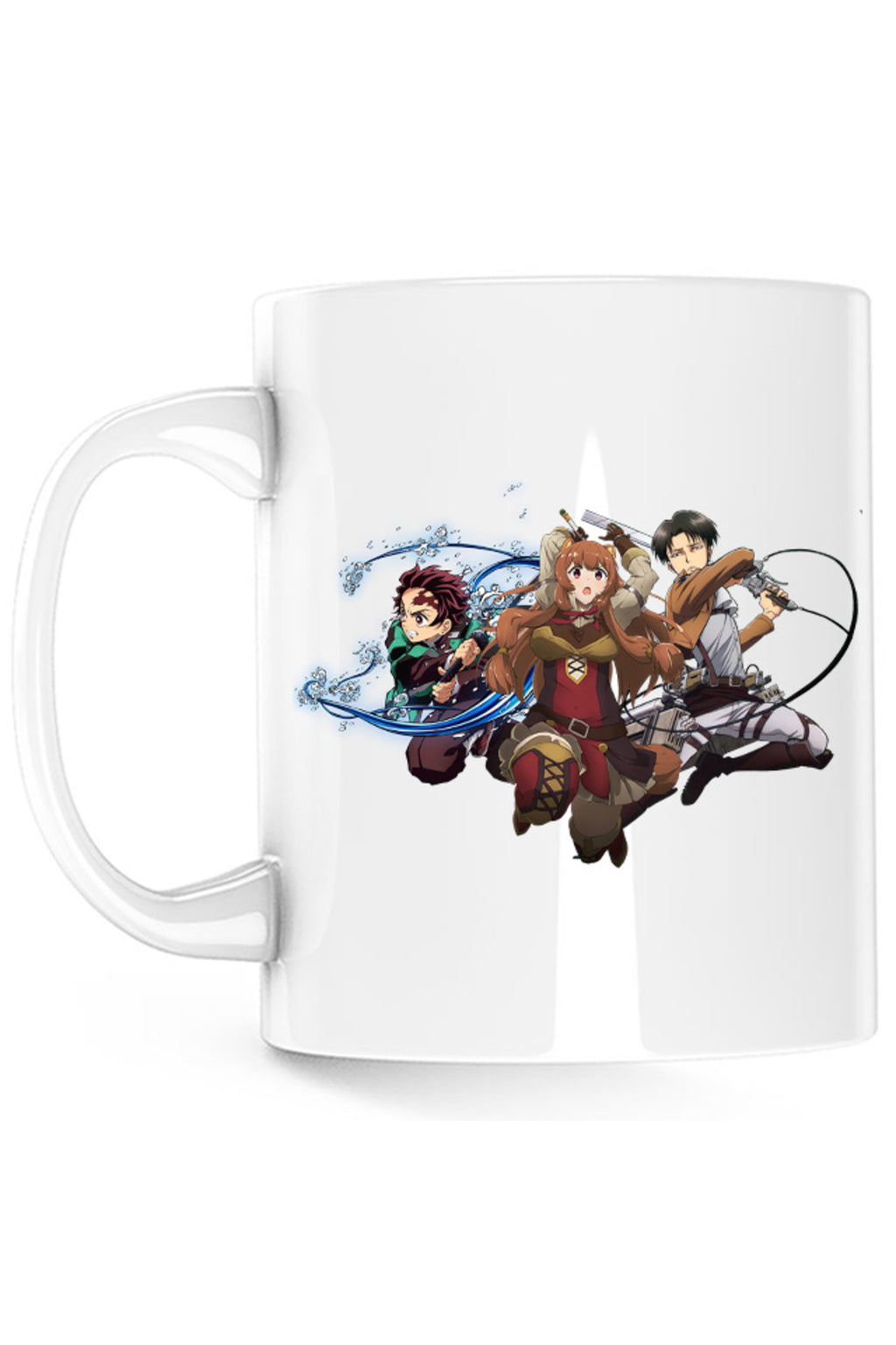 Cana Rising of the Shield Hero Tanjirou Kimetsu no Yaiba Levi Attack on Titan, alba, 330 ml