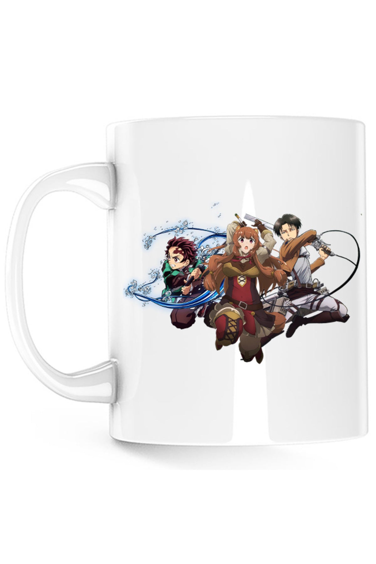 Cana Rising of the Shield Hero Tanjirou Kimetsu no Yaiba Levi Attack on Titan, alba, 330 ml
