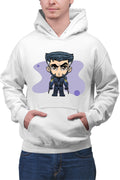 Hanorac barbati Wolverine Chibi Anime Claws Angry
