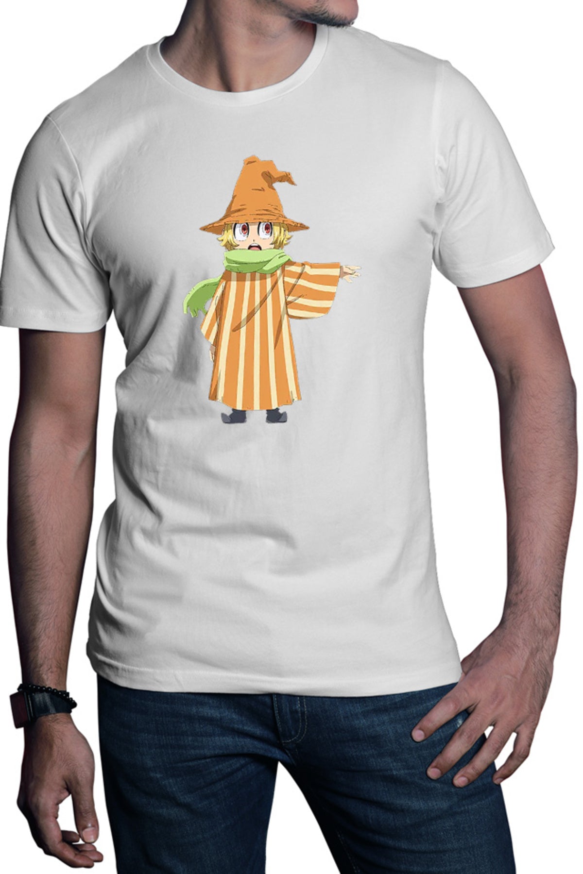 Tricou barbati Muhyo Roji Page Klaus Magic Wizard Pumkin Chibi Animation Fantasy