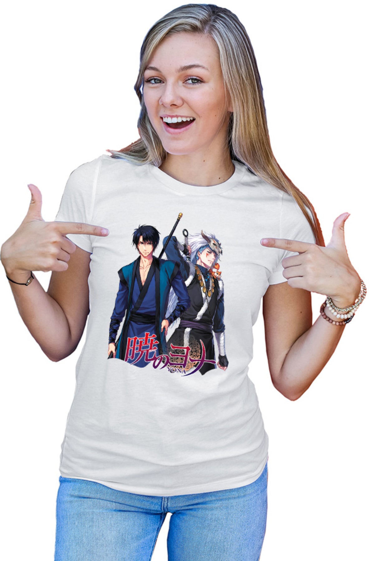 Tricou dama Yona of the Dawn Son Shin Polearm Action